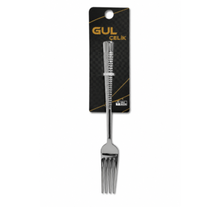 GÜL ÇELİK 6 LI HASIR YEMEK ÇATALI 1,5 MM :200